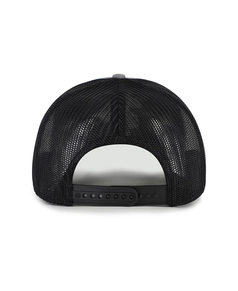 '47 Brand Men's Heather Charcoal Cincinnati Bengals Carbon Rope Trucker Adjustable Hat