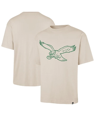 '47 Brand Men's Tan Philadelphia Eagles Bouldering Imprint Ravine Foundation Throwback T-Shirt