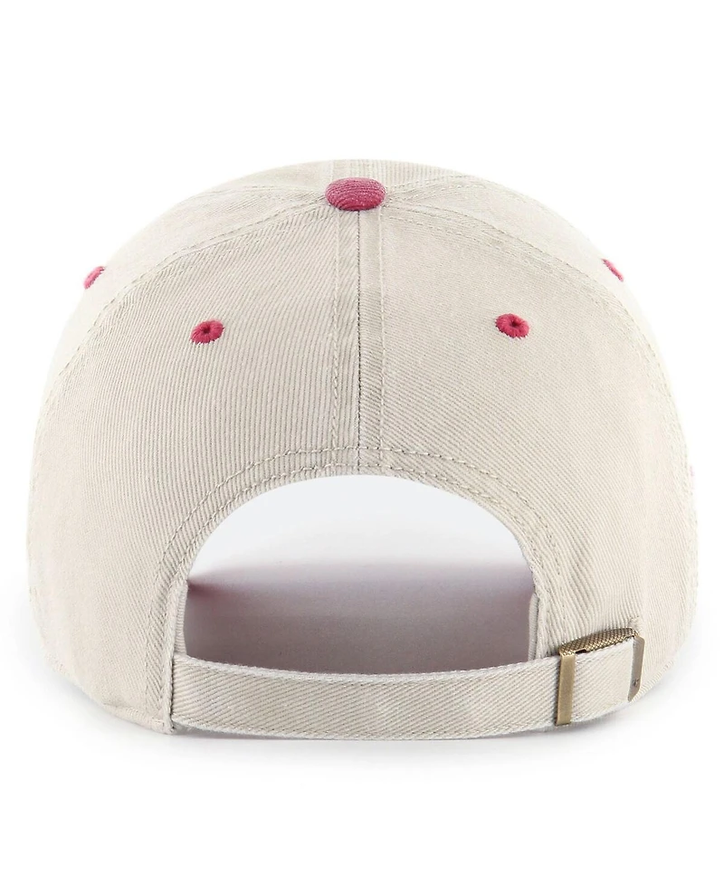 '47 Brand Men's Khaki Arizona Cardinals Breaking Trail Clean Up Adjustable Hat