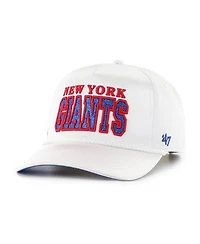 '47 Brand Women's White New York Giants Outspoken Hitch Adjustable Hat