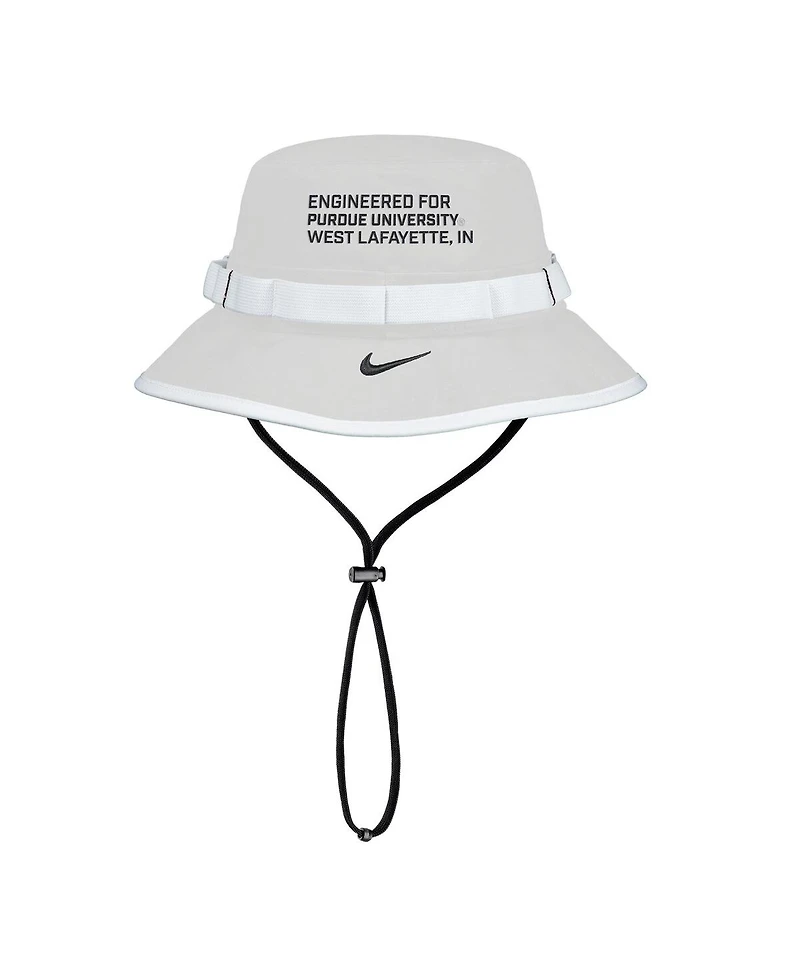Nike Men's Gray Purdue Boilermakers 2025 On-Field Boonie Performance Bucket Hat