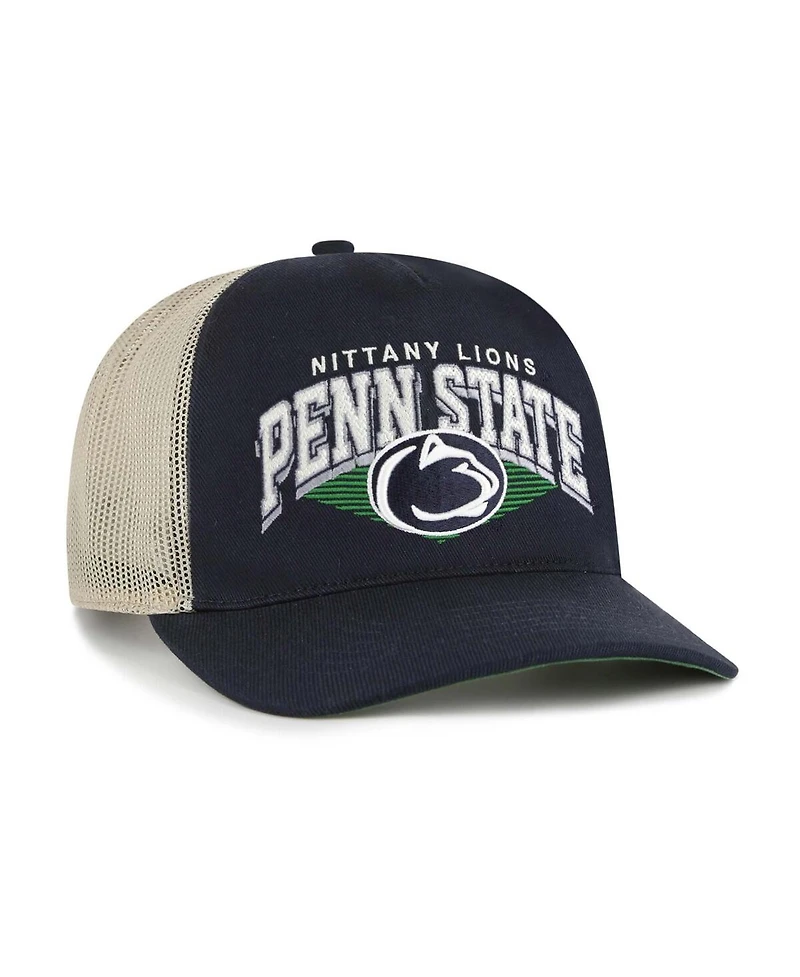 '47 Brand Men's Navy Penn State Nittany Lions Pomona Mesh Hitch Adjustable Trucker Hat