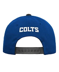 Outerstuff Big Boys and Girls Royal Indianapolis Colts Team Pre-Curved Adjustable Hat