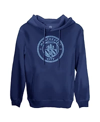 1863FC Men's Erling Haaland Navy Manchester City Player Fleece Pullover Hoodie