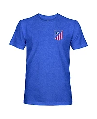 1863FC Men's Blue Atletico de Madrid Vintage Tri-Blend T-Shirt