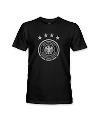 1863FC Men's Black Germany National Team Mono Badge T-Shirt