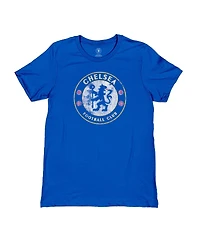 1863FC Men's Blue Chelsea Badge T-Shirt