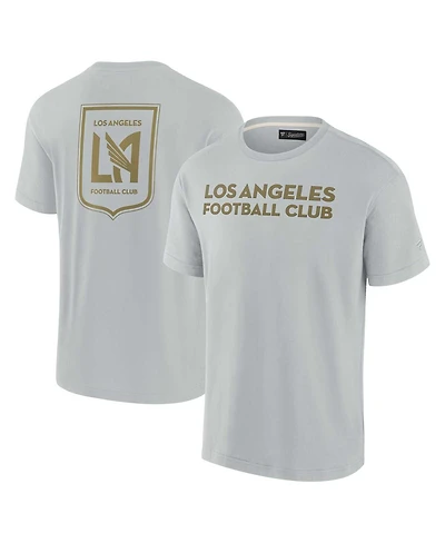 Fanatics Men's and Women's Gray Lafc Elements Super Soft Short Sleeve T-Shirt