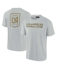 Fanatics Men's and Women's Gray Lafc Elements Super Soft Short Sleeve T-Shirt