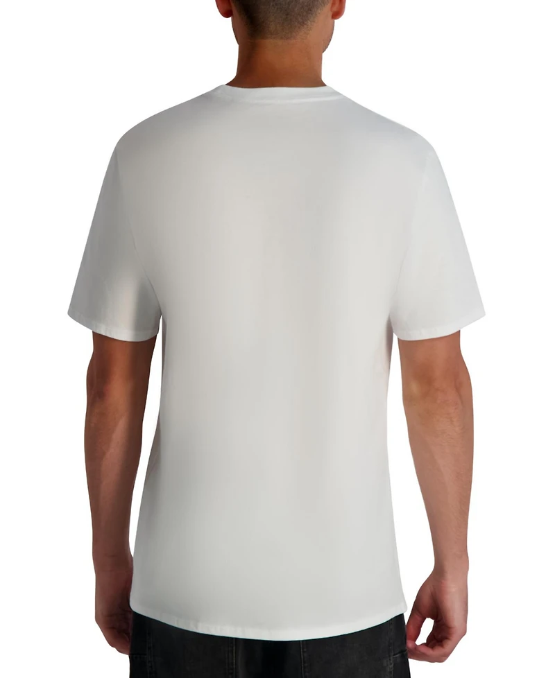 Karl Lagerfeld Paris Men's Embroidered T-Shirt