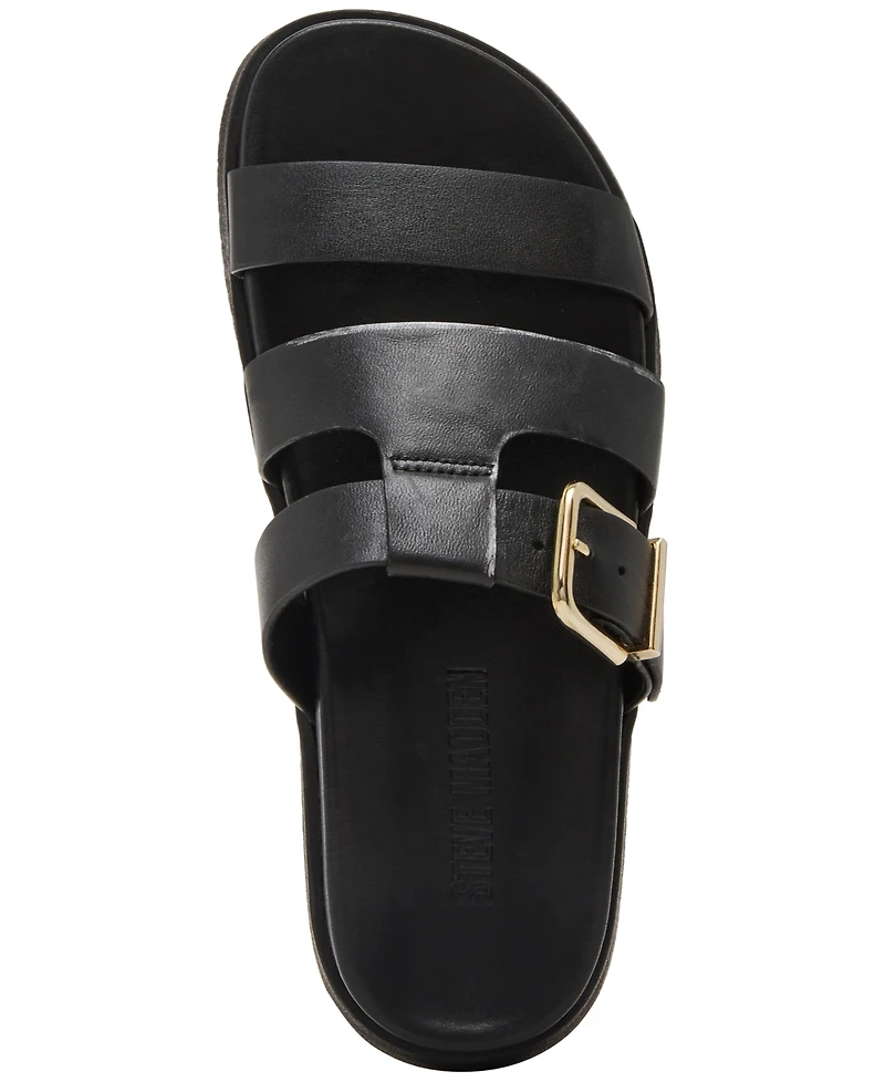 Steve Madden Women's Maze Footbed Slide Sandals