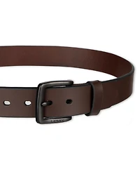 Levi's Men's Two-Tone Belt and Key Fob Set