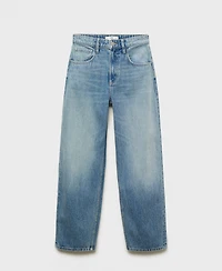 Mango Women's High-Rise Balloon Jeans