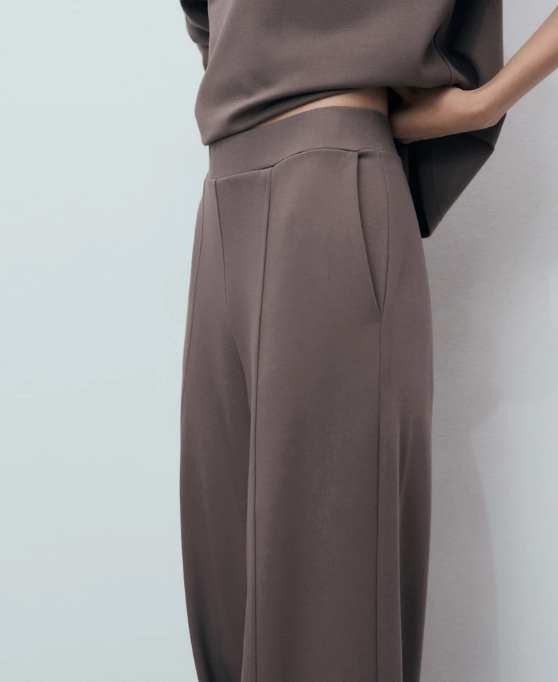 Mango Women's Elastic Waist Jogger Pants