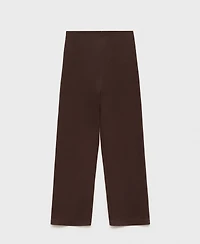 Mango Women's Straight Cotton Maternity Pants