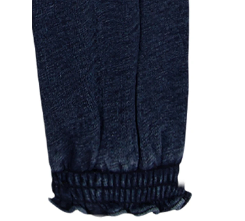 Tommy Hilfiger Baby Girls 2-Piece Dobby Peasant Top and Denim Pants Set