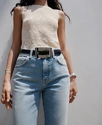 Mango Women's Mid-Rise Flared Jeans
