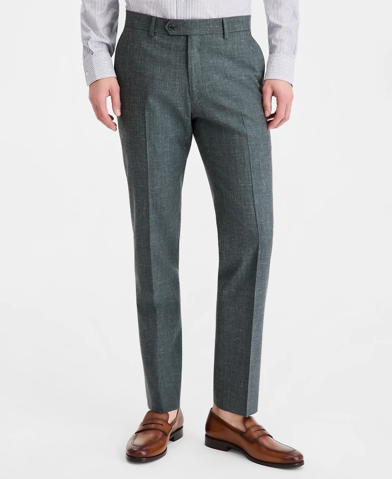 Tommy Hilfiger Mens Modern-Fit Wool Blend Suit Separate Pants