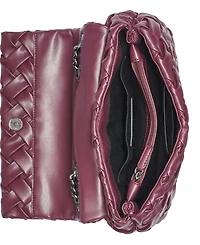 Karl Lagerfeld Paris Lafayette Leather Shoulder Bag