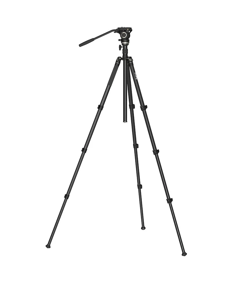 SmallRig CT210 4-Sections Aluminum Video Tripod Kit