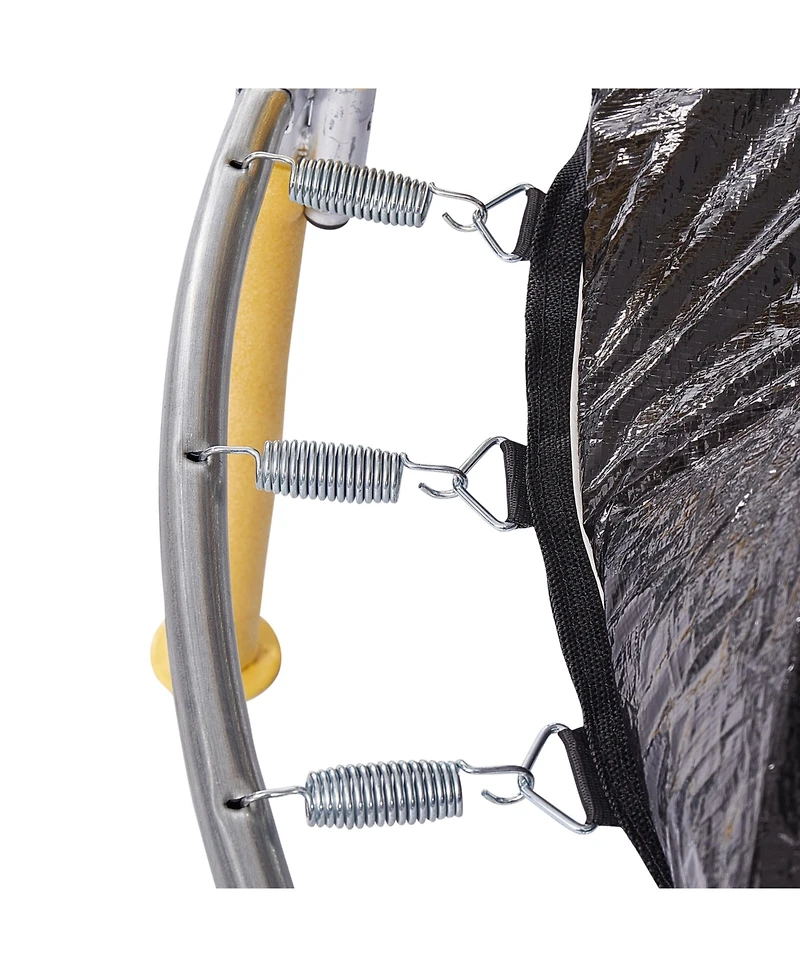JumpKing 60” Round Trampoline with Enclosure – The Ultimate Fun for Indoor & Outdoor Play
