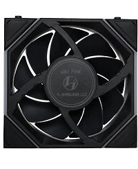 Lian-Li Uni Fan Tl Wireless 1.6" Lcd 120mm Argb Case Fan, Black