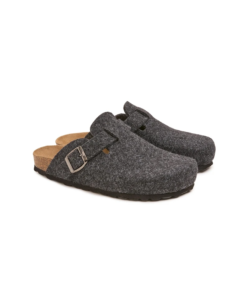 Felt Buckle Clog