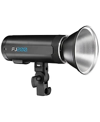 Westcott Westcott FJ200 Round Head Pocket Strobe with 1.3 sec. Recycle Time, Ttl, Hss and Includes Tilter Bracket, 30-Degree Honeycomb Grid with Gel C