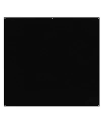 Westcott 8x8' X-Drop Pro Wrinkle-Resistant Backdrop, Rich Black