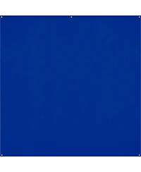 Westcott Westcott 8' x 8' Wrinkle-Resistant Backdrop, Royal Blue/Chroma-Key Blue