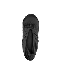 Muk Luks Women's Stretch Satin Ballerina Slippers