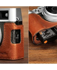 SmallRig SmallRig Leather Half Case Kit for Fujifilm X100VI (Brown) 4699