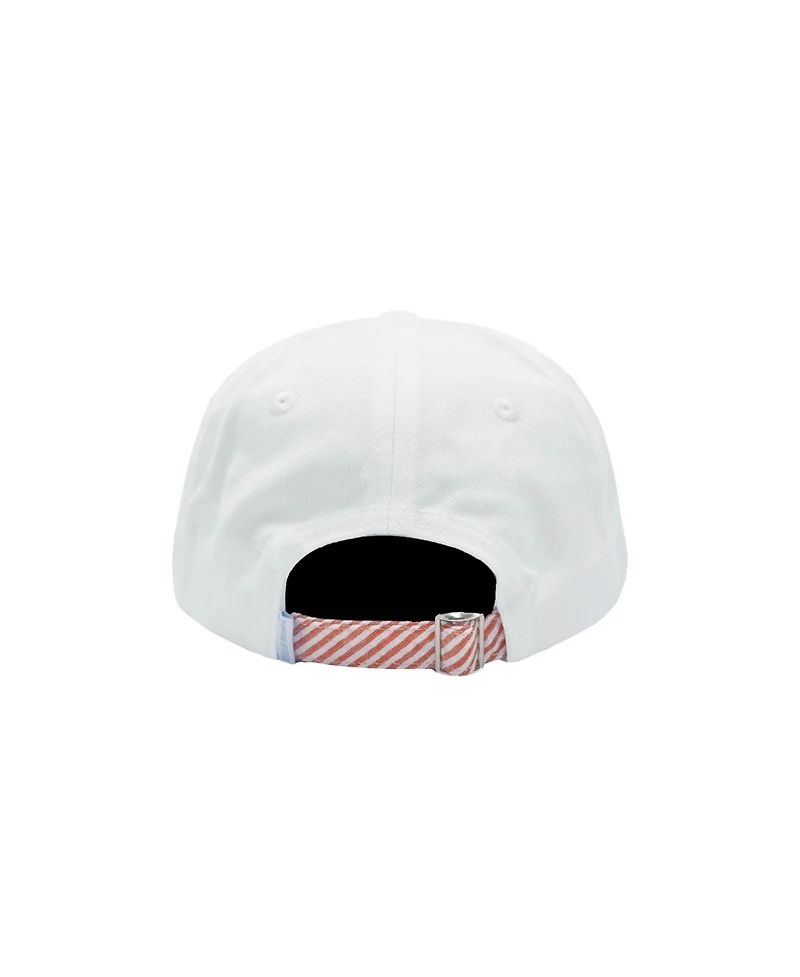 Bits & Bows Toddler Officially Licensed Georgia Bulldogs Baseball Hat White