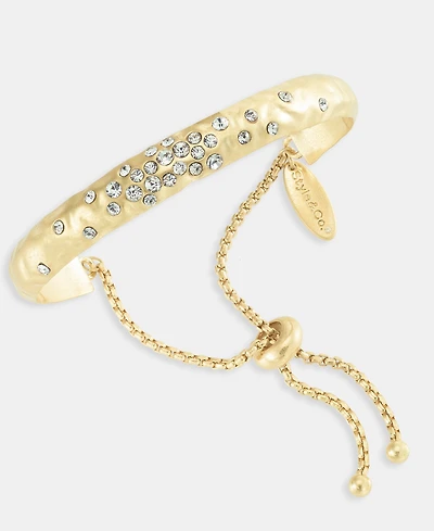 Style & Co Pave Bangle Slider Bracelet, Macy's Exclusive