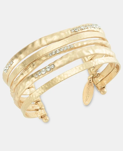 Style & Co Pave Multirow Cuff Bracelet, Macy's Exclusive