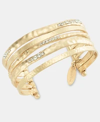 Style & Co Pave Multirow Cuff Bracelet, Macy's Exclusive