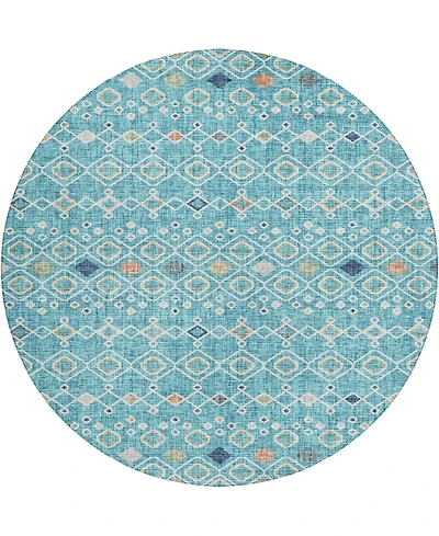Dalyn Portico Washable PO4 8'x8' Round Area Rug