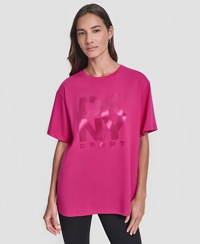 Dkny Women's Oversized Short Sleeve Tunic T-Shirt