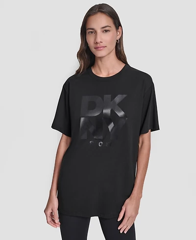 Dkny Women's Oversized Short Sleeve Tunic T-Shirt