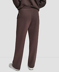 Dkny Women's Sport Stacked Transfer Logo Track Pants