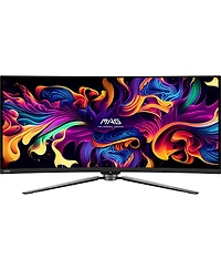 Msi Mag 341CQP Qd-oled 34" 21:9 Uwqhd 175Hz Curved Oled Hdr Gaming Monitor, Metallic Black