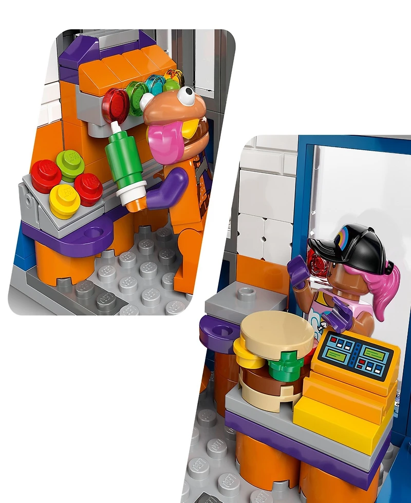 Lego Fortnite Durrr Burger Restaurant Kids Toy 77076, 546 Pieces