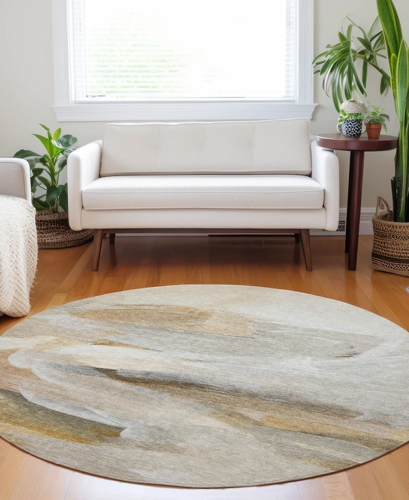 Dalyn Ravenna Washable RN11 8'x8' Round Area Rug