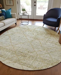 Dalyn Portico Washable PO1 8'x8' Round Area Rug