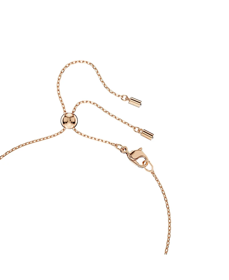 Swarovski Mesmera Rose Gold Tone Plated Earrings and Necklace Set