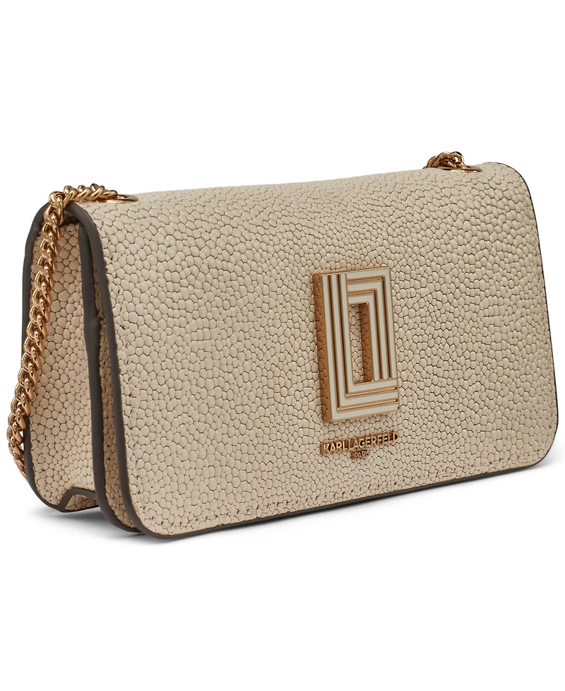 Karl Lagerfeld Paris Kosette Patent Shoulder