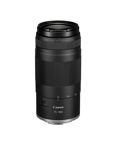 Canon Rf 75-300mm f/4-5.6 Lens, Black