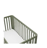 Storkcraft Santos 3-in-1 Convertible Crib (Olive with Natural)