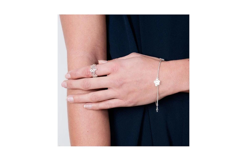 Lucy Quartermaine Open splash Bracelet