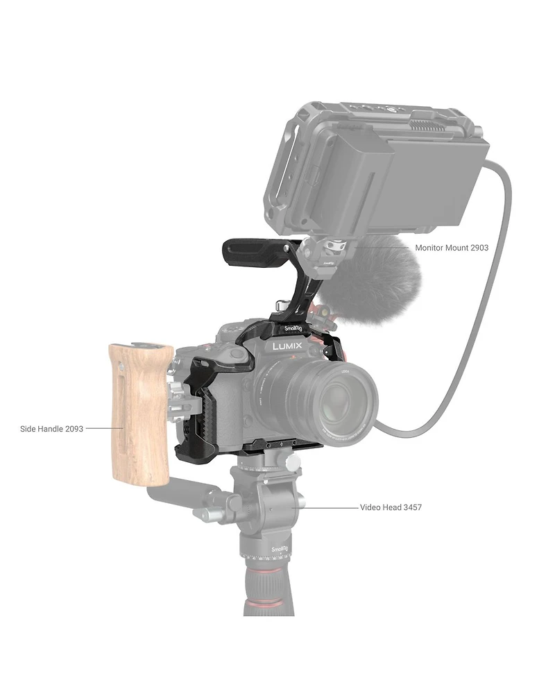 SmallRig Black Mamba Series Camera Cage Kit for Panasonic Lumix GH6